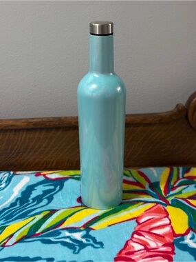 Simply Modern 25 Oz. Wine Spirit Bottle Insulated 18/8 Stainless Steel Shimmer
